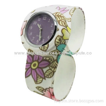 New Style Flower Slap Watches